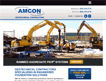 Tablet Screenshot of amconlimited.com